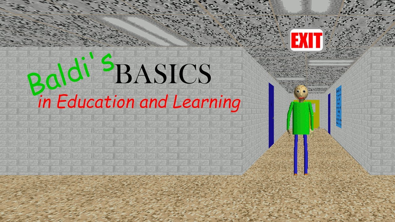 Baldi's Schoolhouse (Itch.io Release) - Baldi's Basics in Education and Learning