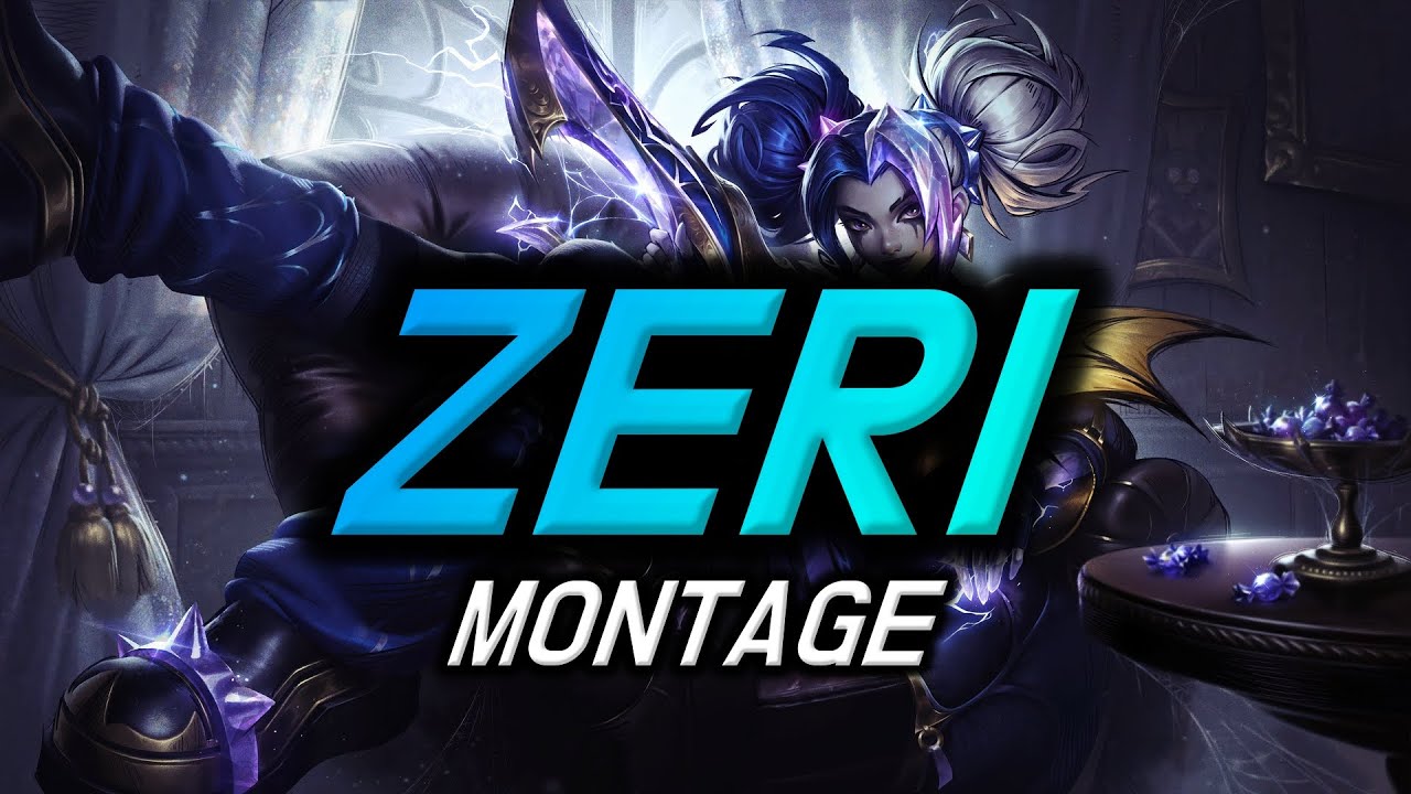 시즌 14 천상계 제리 매드무비 (S14 High Elo Zeri LOL Montage) #2