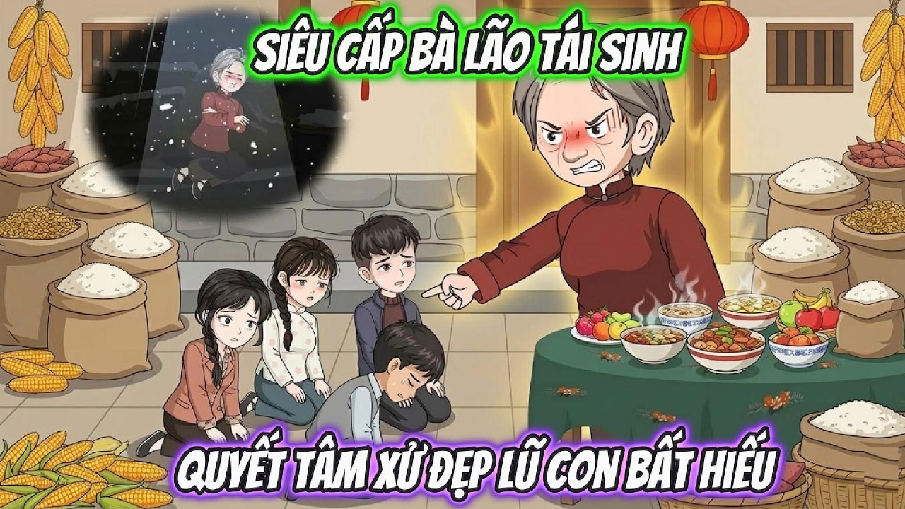 Siêu Cấp Bà Lão Tái Sinh, Quyết Tâm Xử Đẹp Lũ Con Bất Hiếu | Coin Vietsub