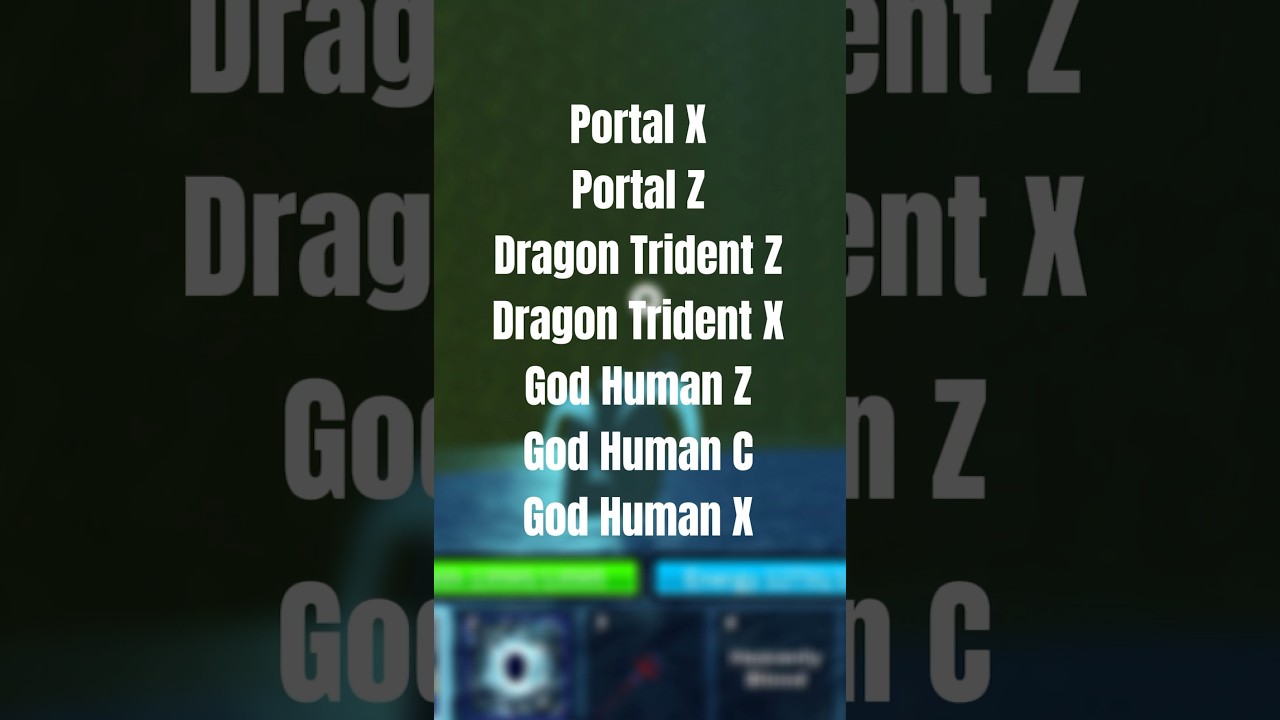 Dragon Trident + Portal + God Human Combo! #bloxfruits #roblox