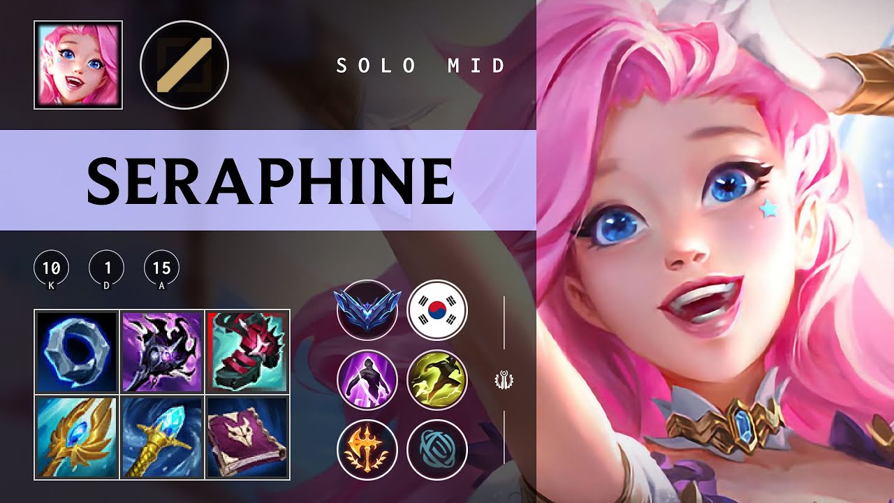 Seraphine Mid vs Ryze - KR Diamond Patch 25.24