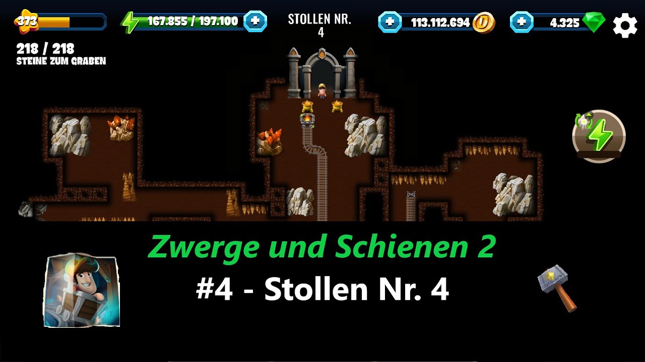 Lets Play Diggy's Adventure – Zwerge und Schienen 2 – #4 Stollen Nr. 4 (deutsch)