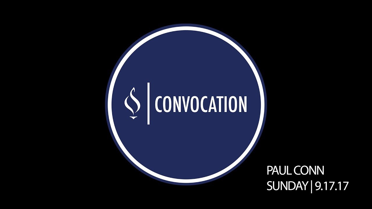 Fall Convocation with Paul Conn