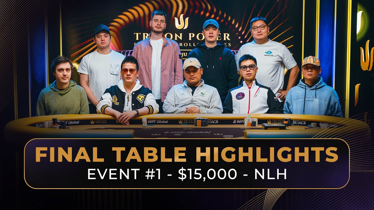 $1.1 Million for 1st! Best Hands ONLY from $15K NLH 8-Handed | Triton Jeju 2025