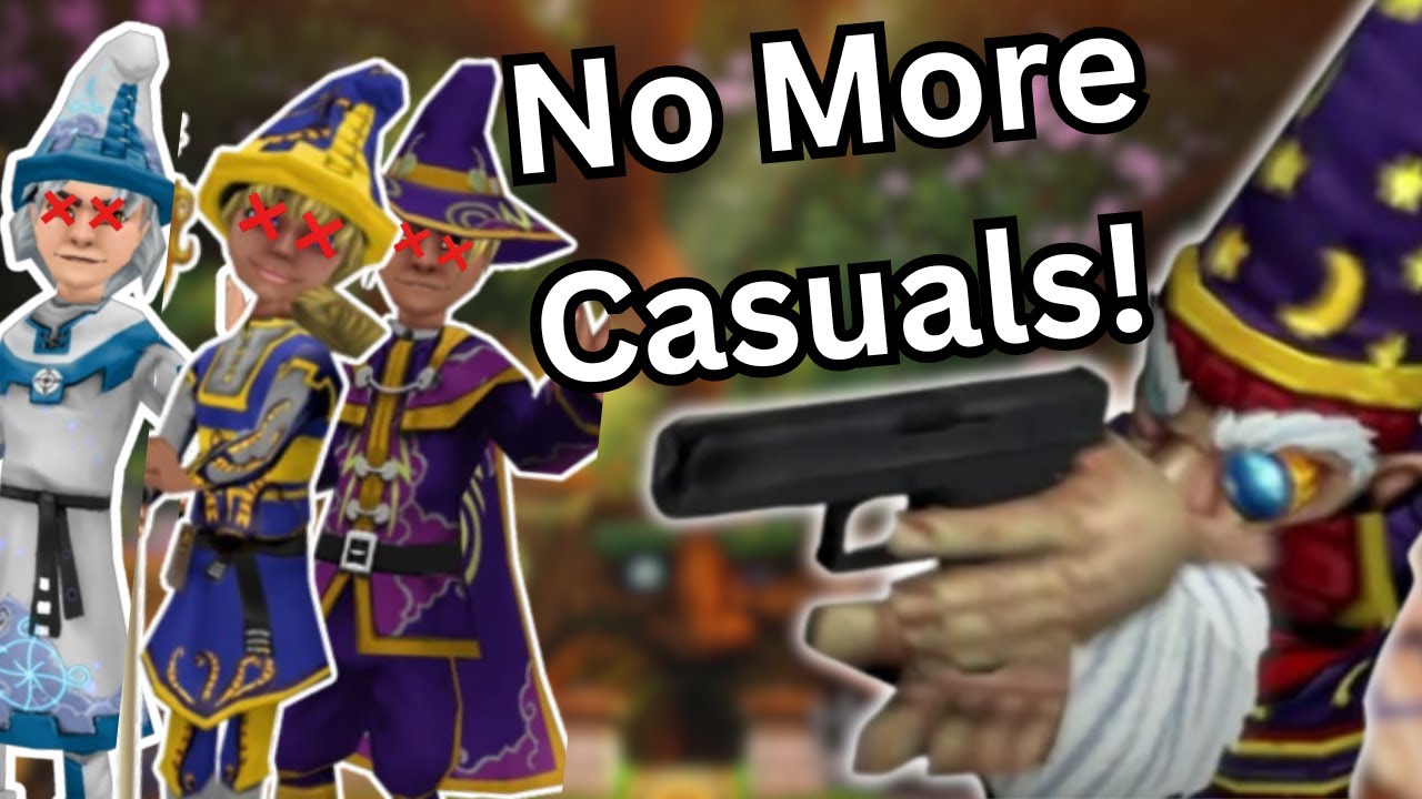 Is Wizard101 becoming Anti Casual?