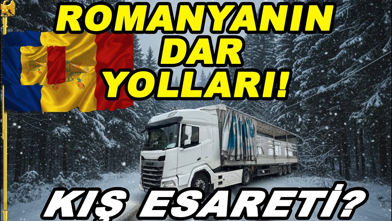 Romanya’da Tır Sürmek Pişmanlıktır! / Karlı Yollar ve Bitmek Bilmeyen Gümrük Çilesi