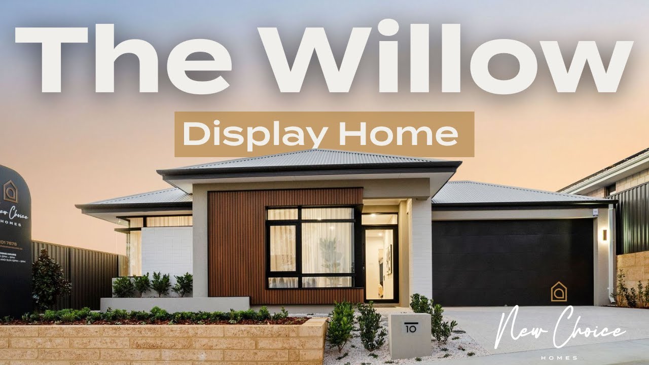 Inside The Willow: A Bold Perth Display Home by New Choice Homes | Curves, Class & Comfort Collide