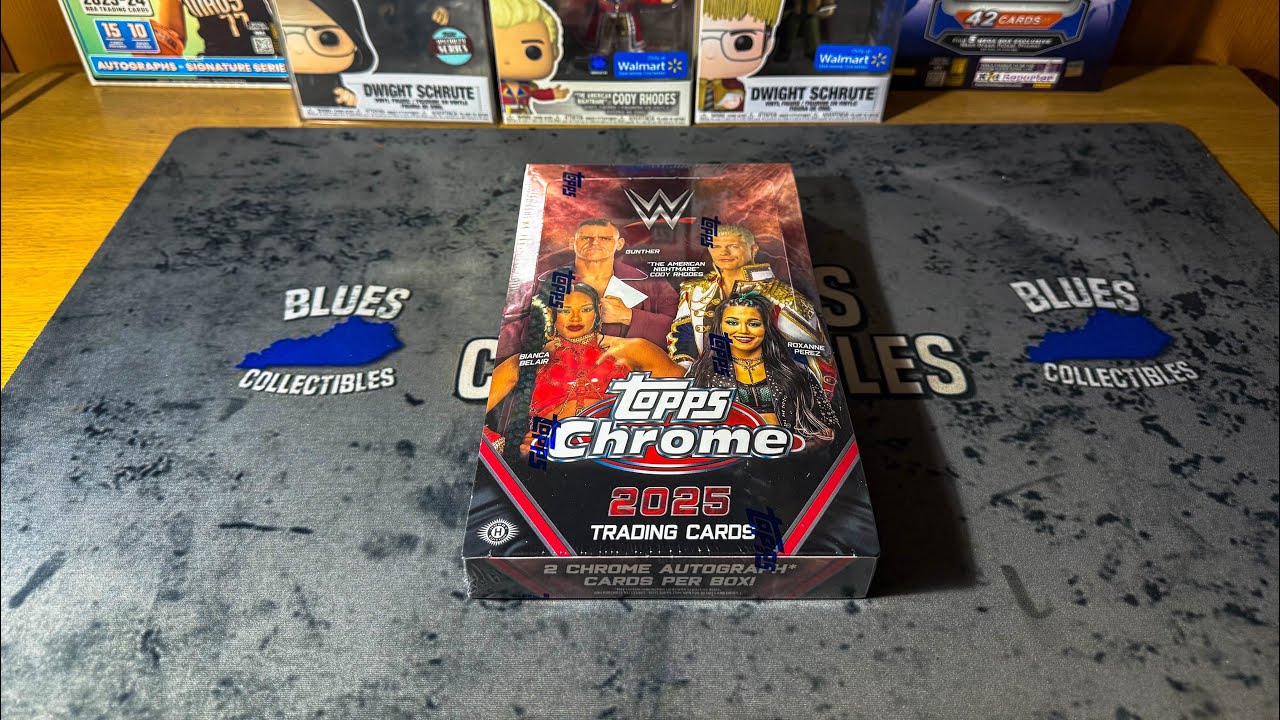 2025 WWE Topps Chrome Hobby Box Break!
