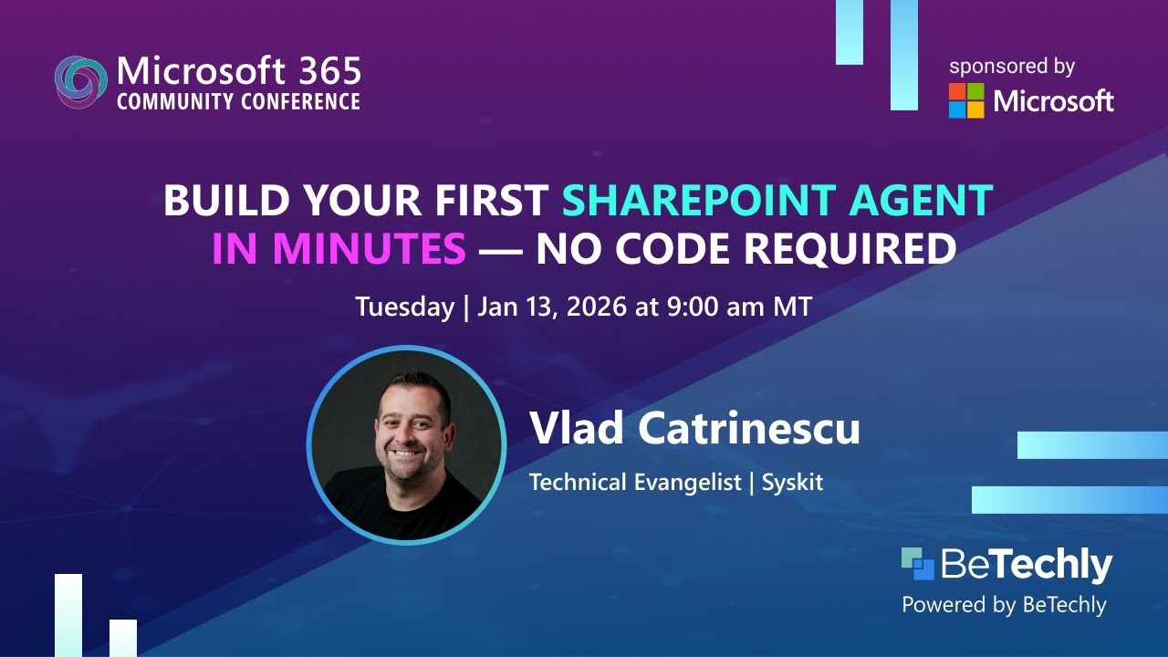 Build Your First SharePoint Agent in Minutes — No Code Required
