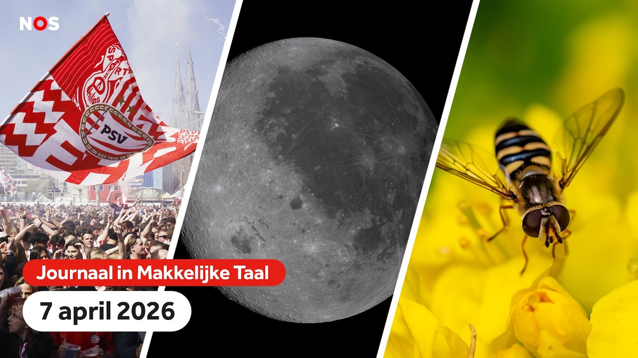 Feest omdat PSV kampioen is, astronauten reizen om de maan, problemen voor de zweefvlieg