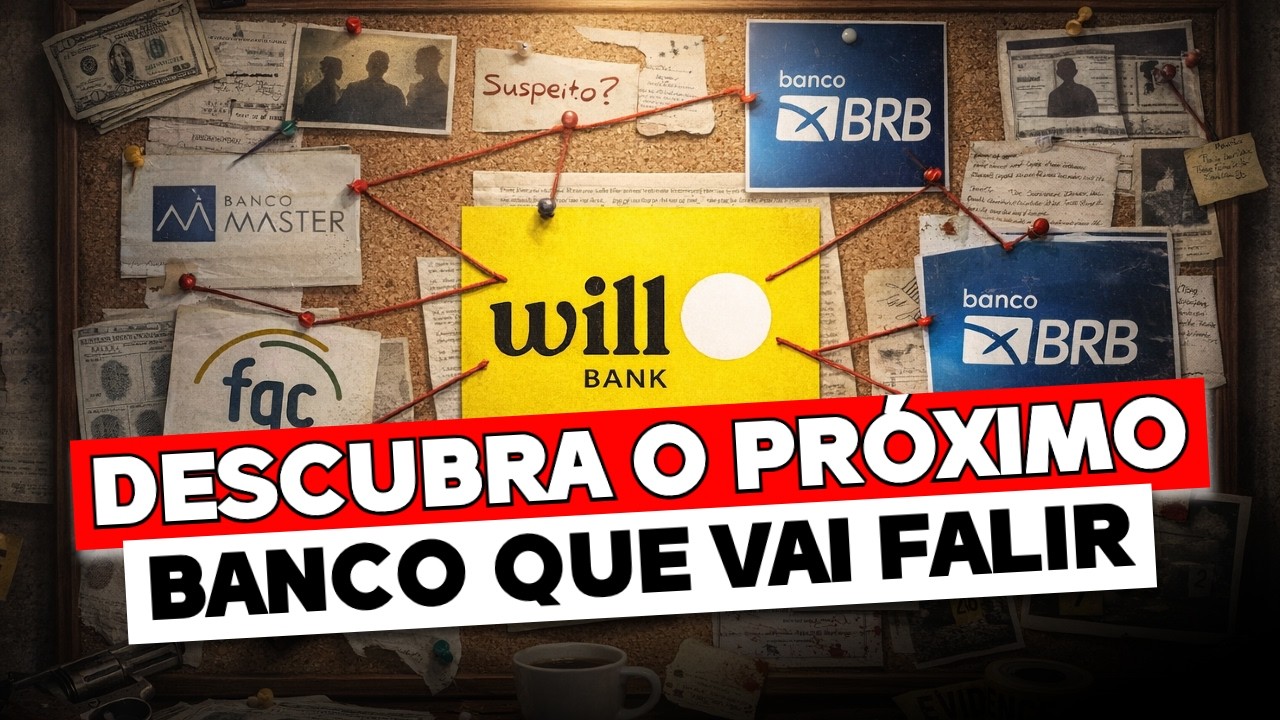 O FIM DO BANCO WILL É SÓ O COMEÇO DE UMA CRISE GIGANTE