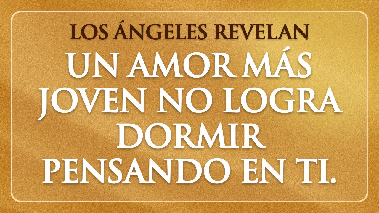 🌙 Un amor más joven no logra dormir pensando en ti. Anoche sucedió algo increíble.