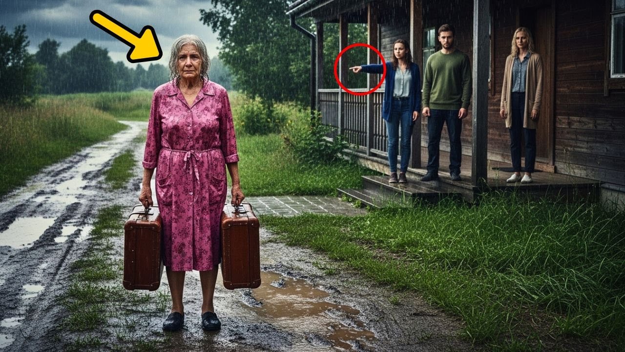 I FIGLI crudeli cacciano la madre di 68 anni sotto la pioggia... ma ciò che accadde dopo li scioccò!