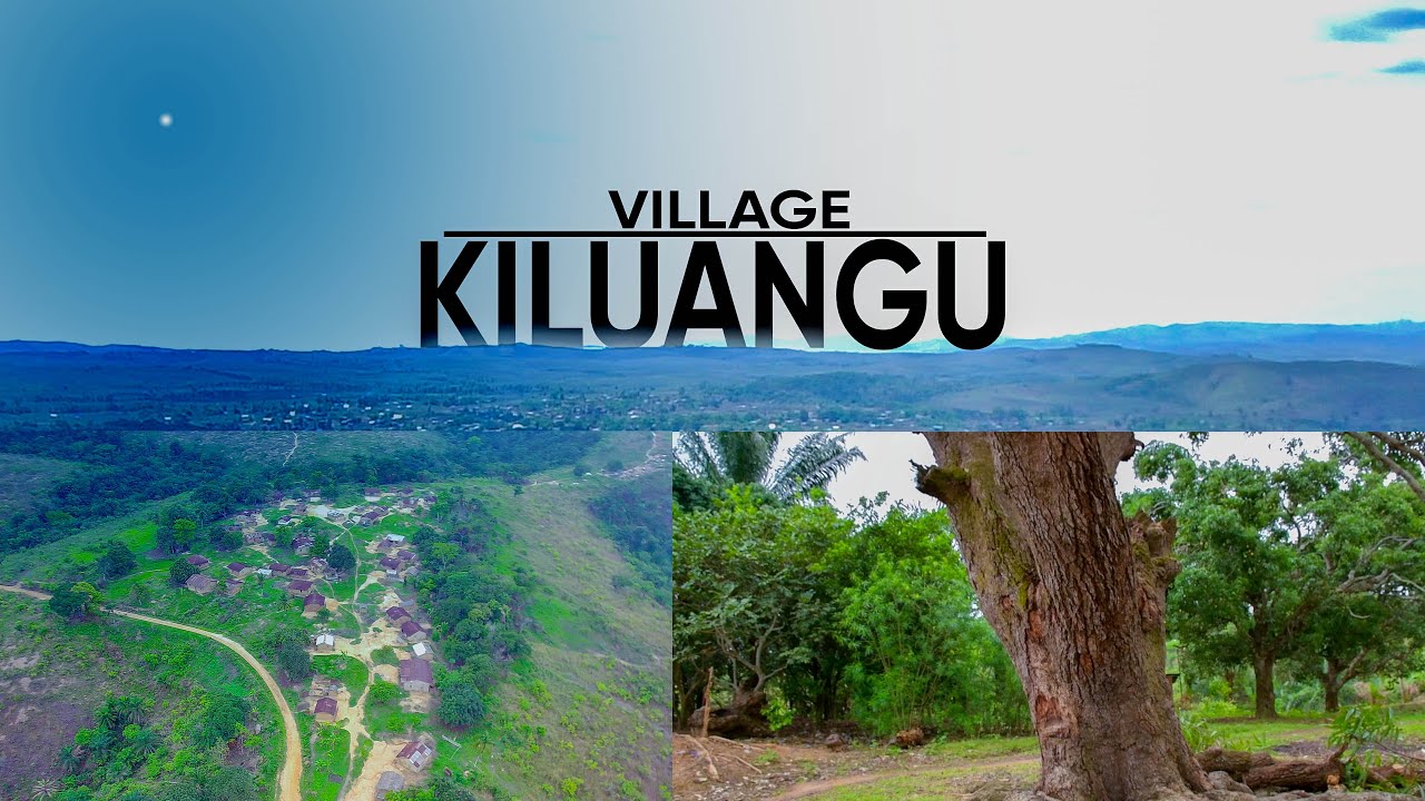 DÉCOUVERTE KILUANGU LE VILLAGE DE L'UN DE GÉNIES MANIANGA, BOTALA MARCHÉ KENGE YEMO NDENGE EKOMA