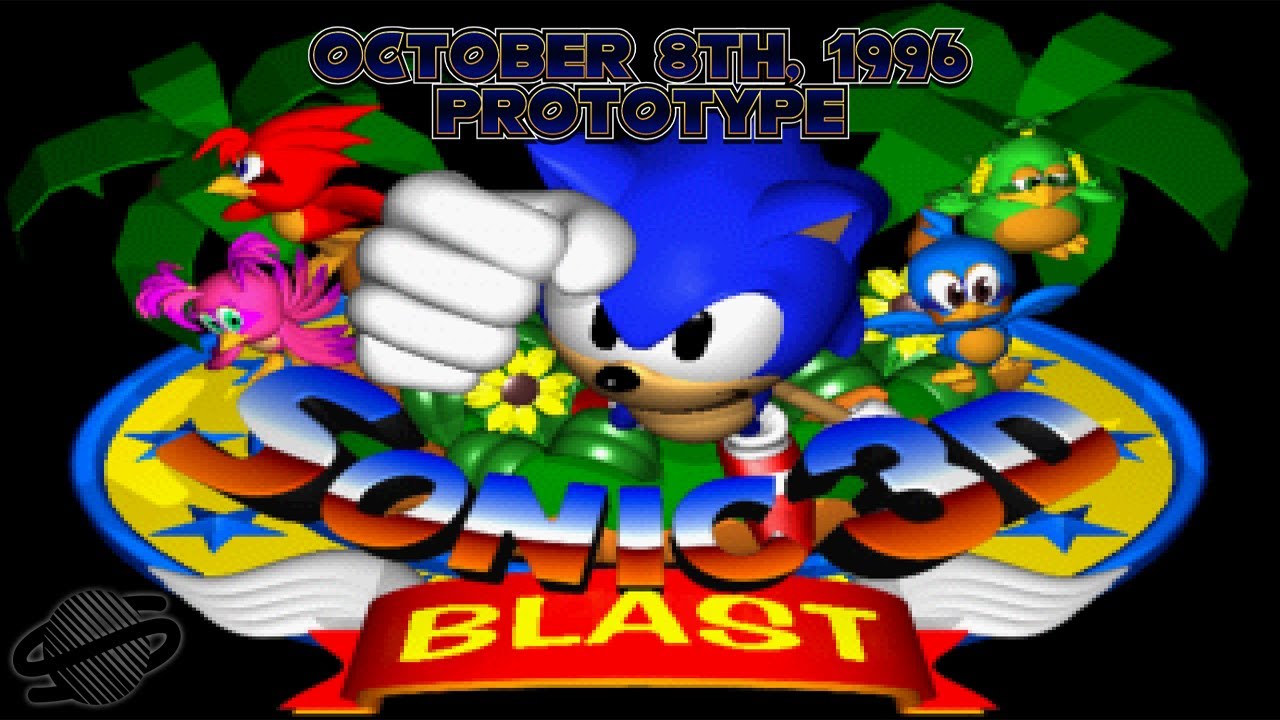 Sonic 3D Blast (Sega Saturn) (Oct. 8th, 1996 Tech Demo Prototype)