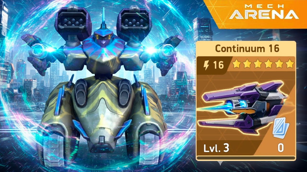 NEW Continuum 16 with Dreadnought Feels Broken - Mech Arena