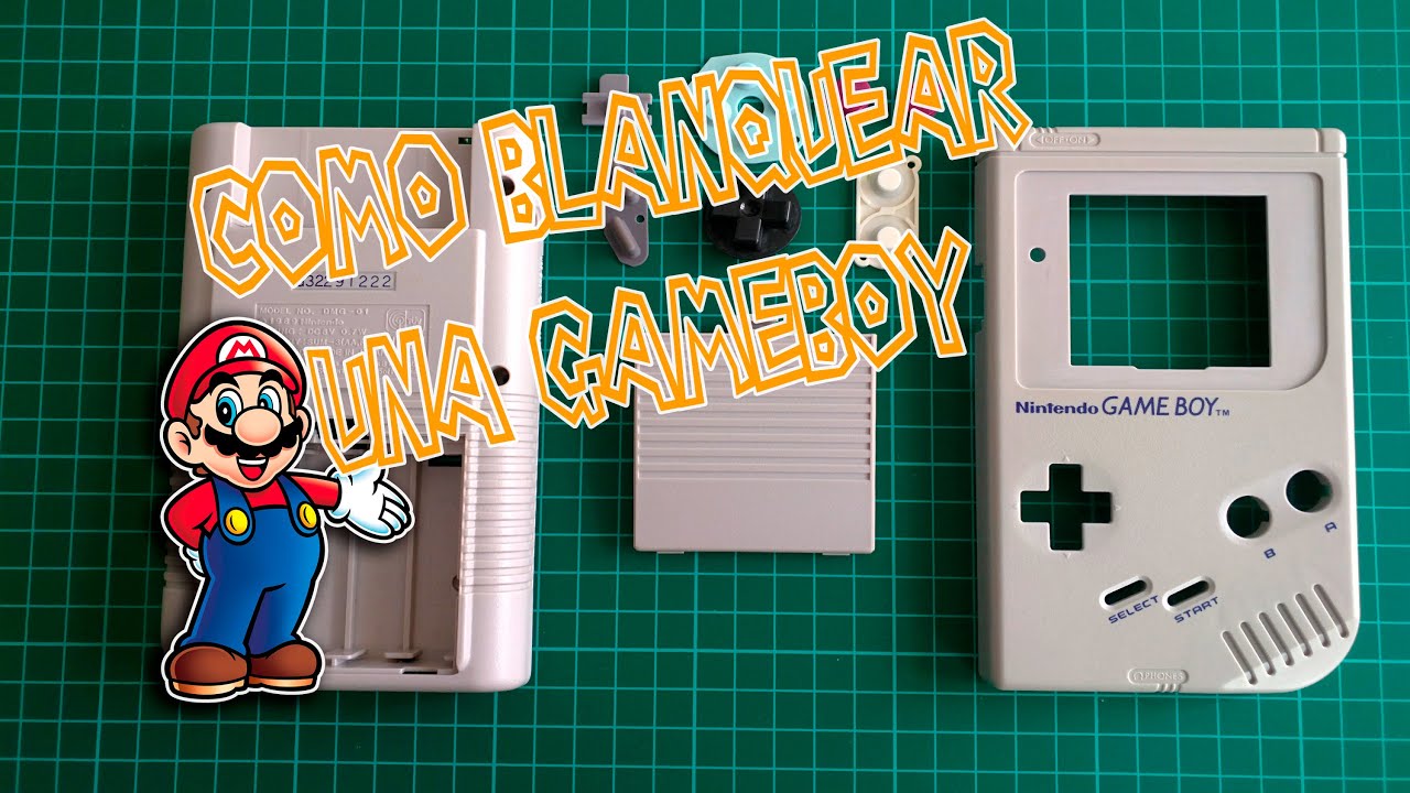 Como Blanquear Gameboy Clasica