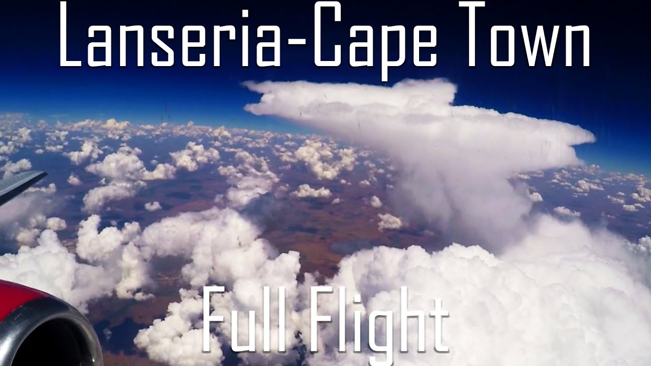 FULL FLIGHT | Lanseria to Cape Town | B737-400 | FlySafair | FA313