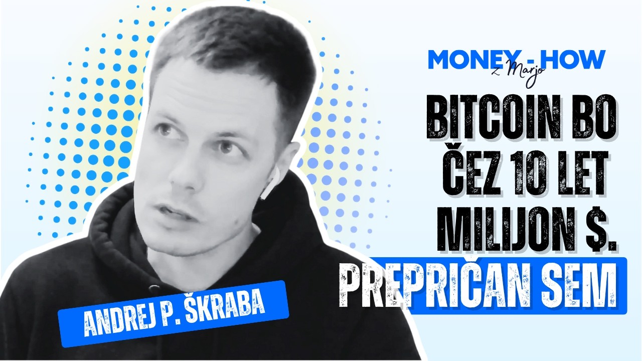 Andrej P. Škraba: 'Prepričan sem, da bo bitcoin čez 10 let vreden milijon'