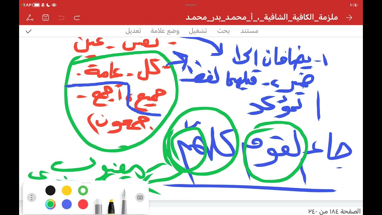 أسلوب التوكيد (الدرس الرابع) 