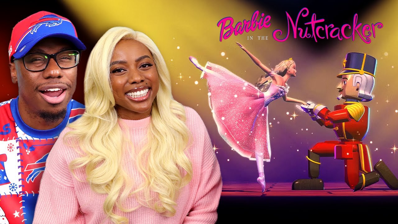 I Forced Billy To Watch BARBIE IN THE NUTCRACKER With Me (Movie Reaction)