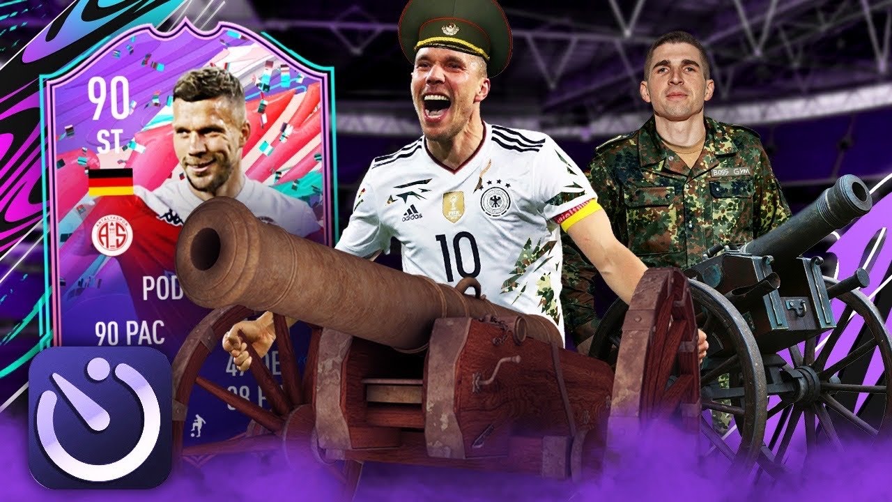 FUT BIRTHDAY ЛУКАС ПОДОЛЬСКИ В СОСТАВЕ ЗА 5 МИНУТ FIFA 21