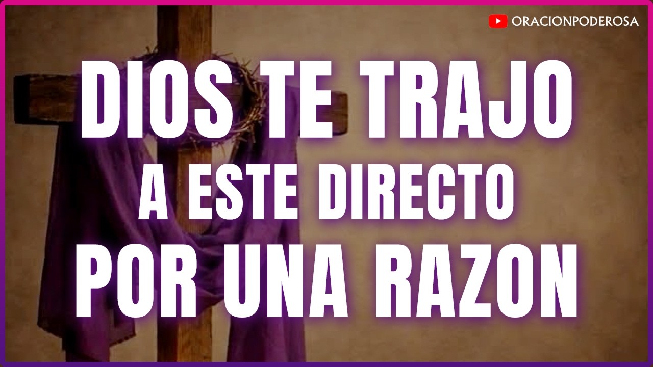 Dios te Trajo a Este Directo por una Razón – Escucha Este Mensaje Hoy ✨🙏📖