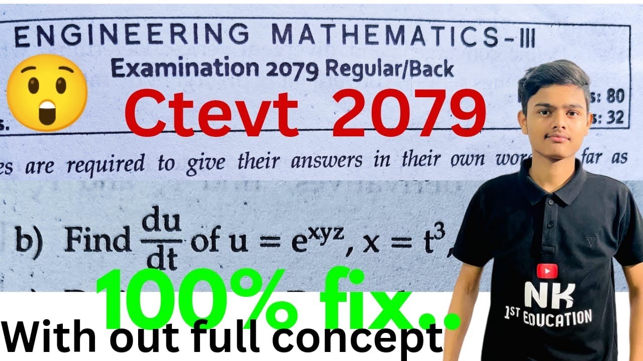 engineering mathematics 3rd semester important questions || 3rd sem maths important questions