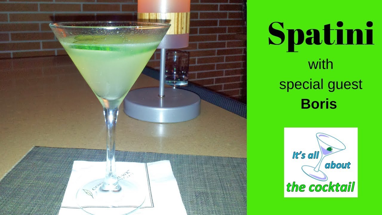 Spatini Cocktail/Effen Cucumber Vodka/it's all about the cocktail/simple cocktails at home