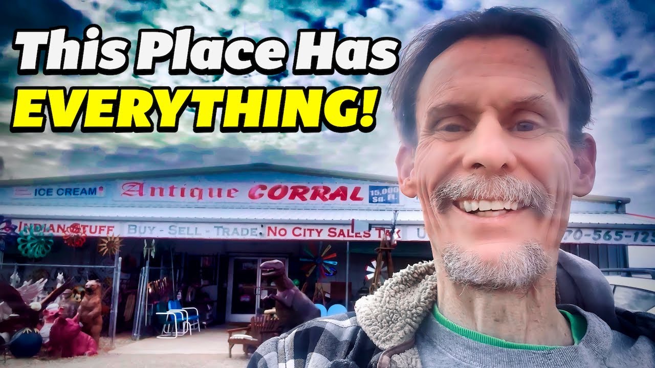 This Remote Antique Shop BLEW ME AWAY With Vintage Variety!