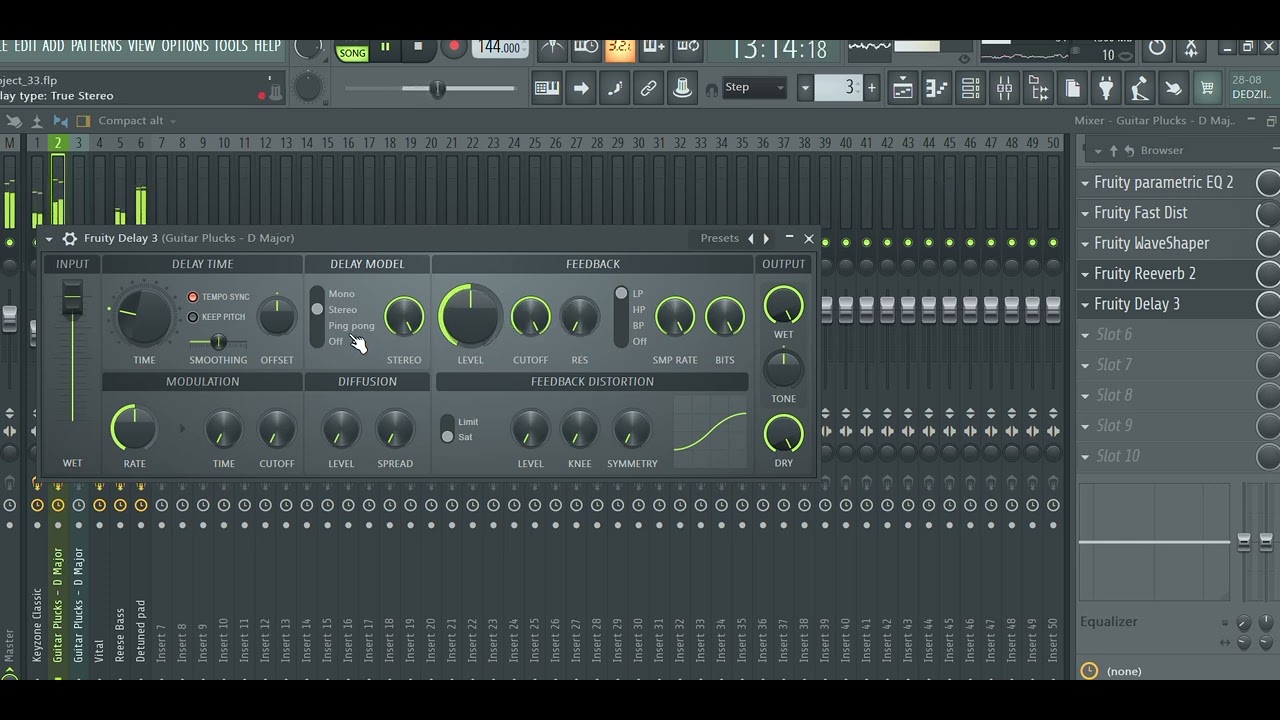 EQing Guitar Loop in FL