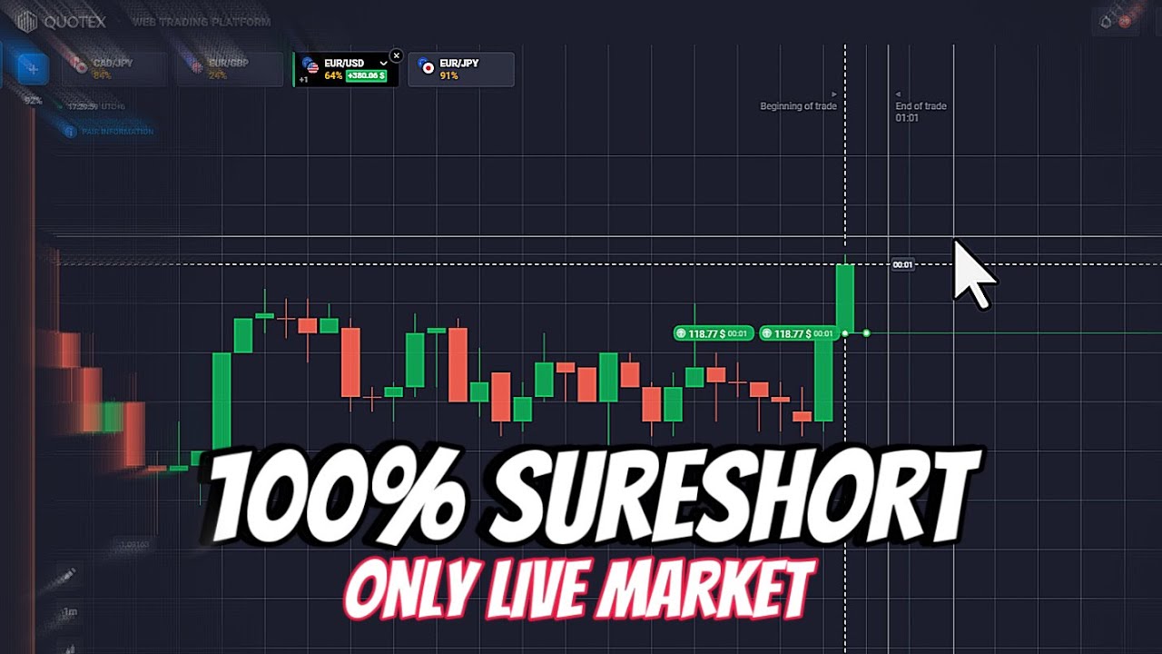Inshallah, life will change if you trade like this | Quotex Sureshort