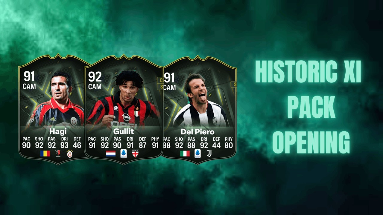 Historic XI pack opening on MADFUT 26 #madfut26 #packopening