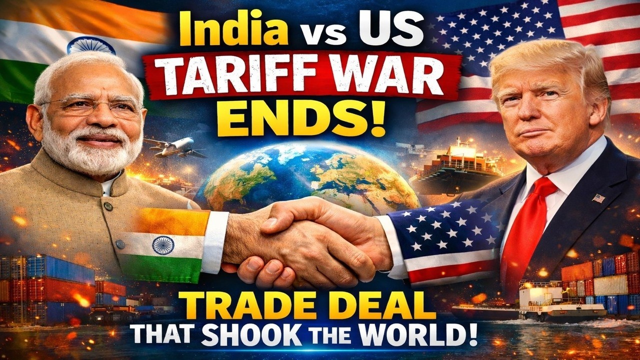 “India vs US Tariff War ENDS! 🇮🇳🇺🇸 Trade Deal That Shook the World 🌍”