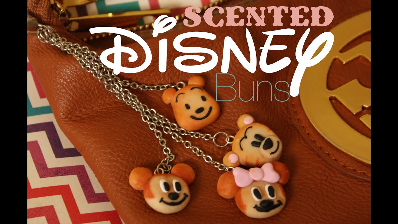 Scented Disney Squishy Buns - Polymer Clay Tutorial