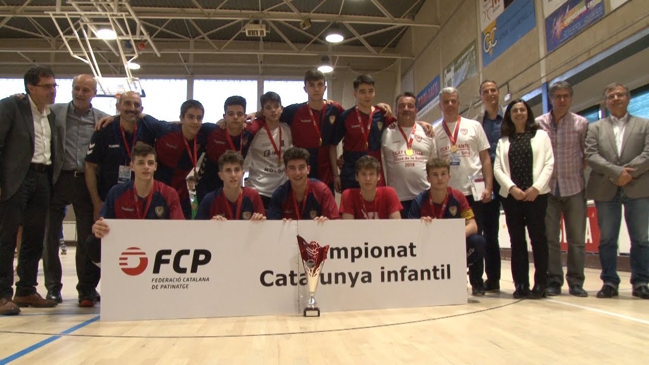 Final Campionat de Catalunya Infantil Hoquei Patins Igualda HC  CH Caldes