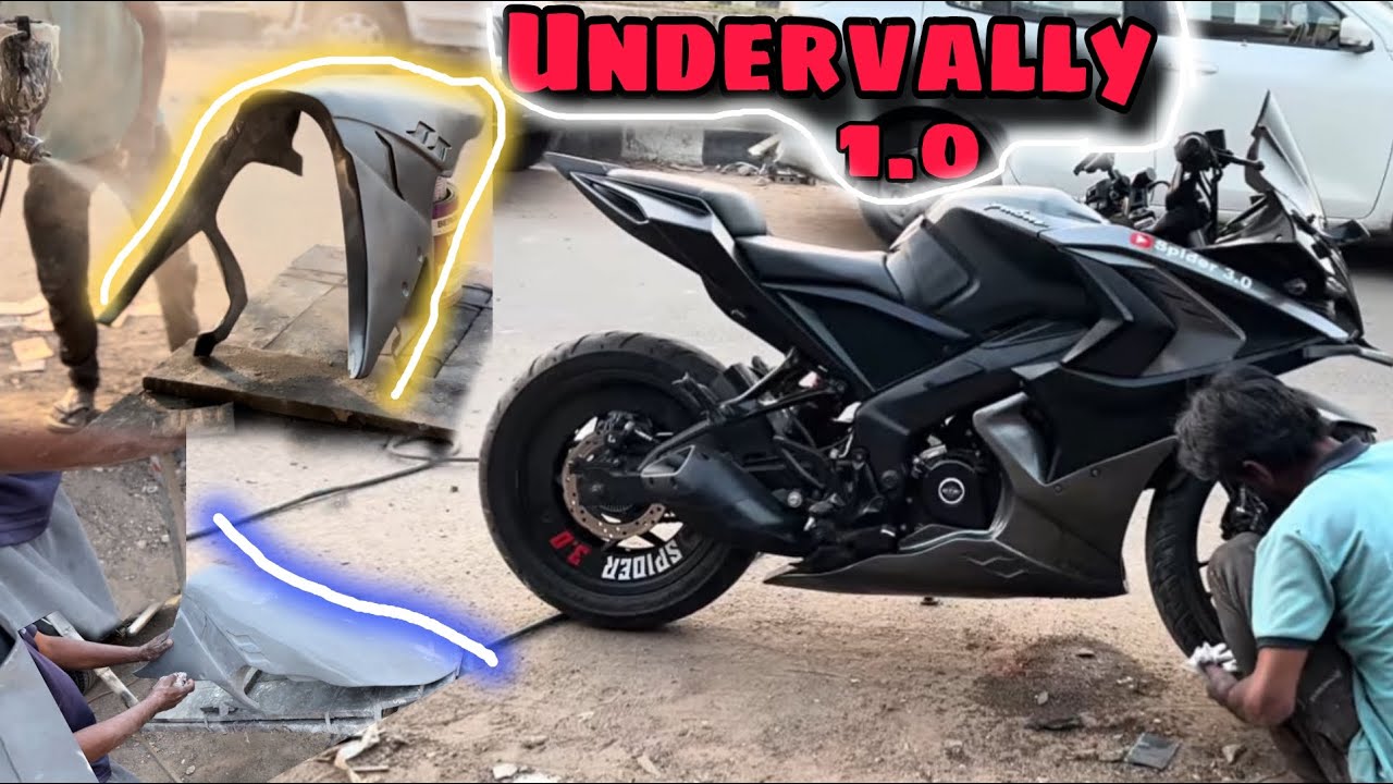 Install an Upgrade || Underbelly 1.0 || on my RS200 🔥🥵.. @spider3.0