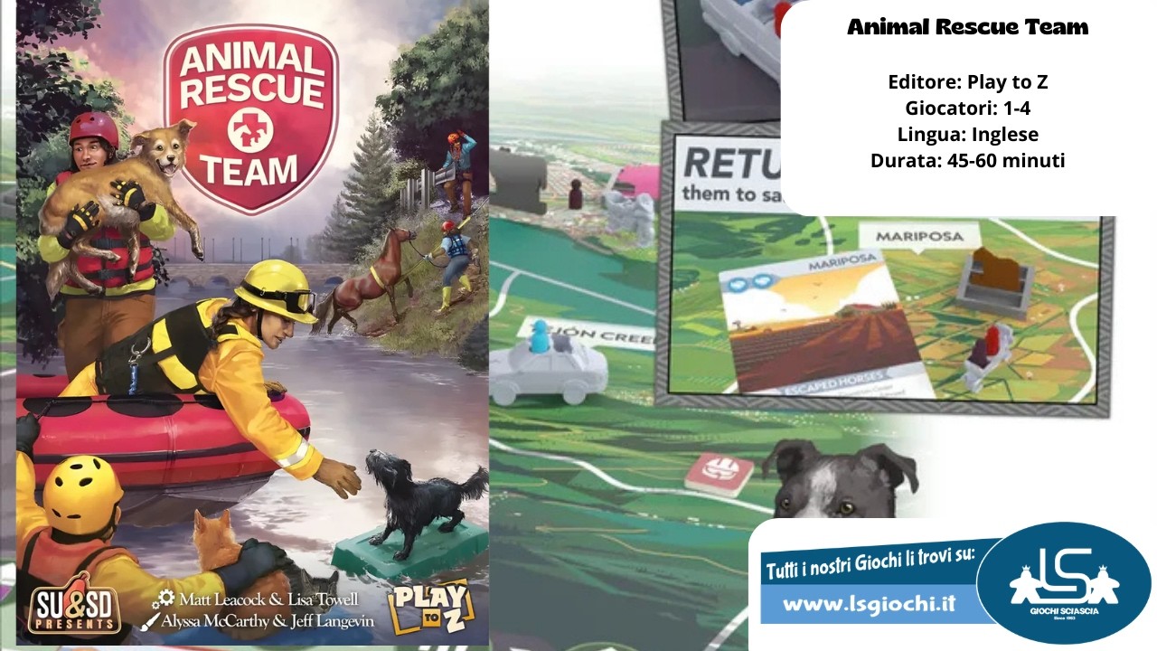 Animal Rescue Team - Board Game - Gioco da Tavolo