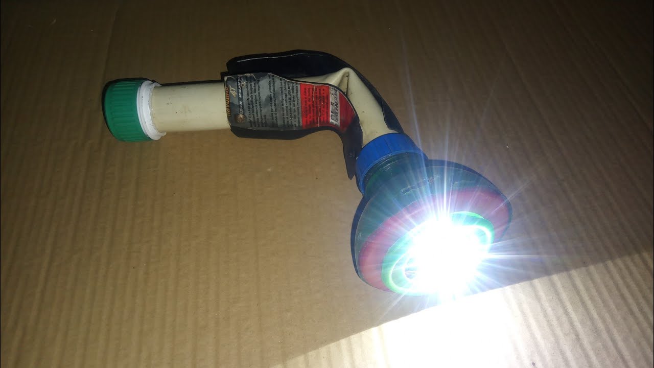 How to make a light from PVC pipe