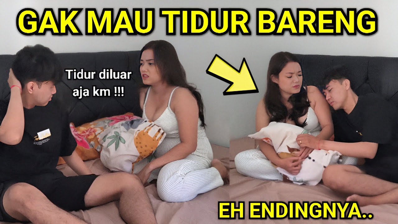 PRANK GAK MAU TIDUR BARENG LAGI, EH ENDINGNYA..😳