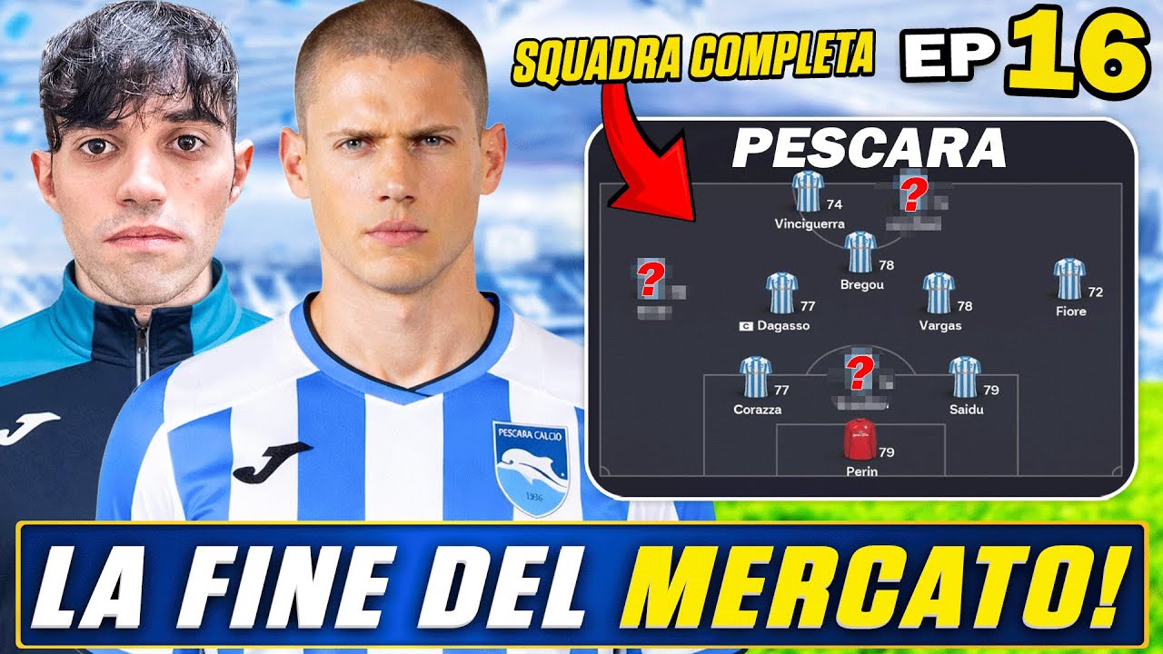 LA FINE DEL MERCATO! + LA SQUADRA É COMPLETA! - FC 26 CARRIERA ALLENATORE EP.16