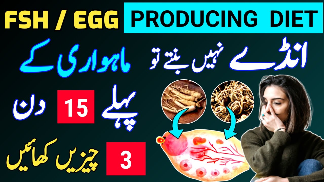 FSH & Egg Producing Diet | Egg Quality Improvement Food| Ovulation and Pregnancy |Fertility Tips