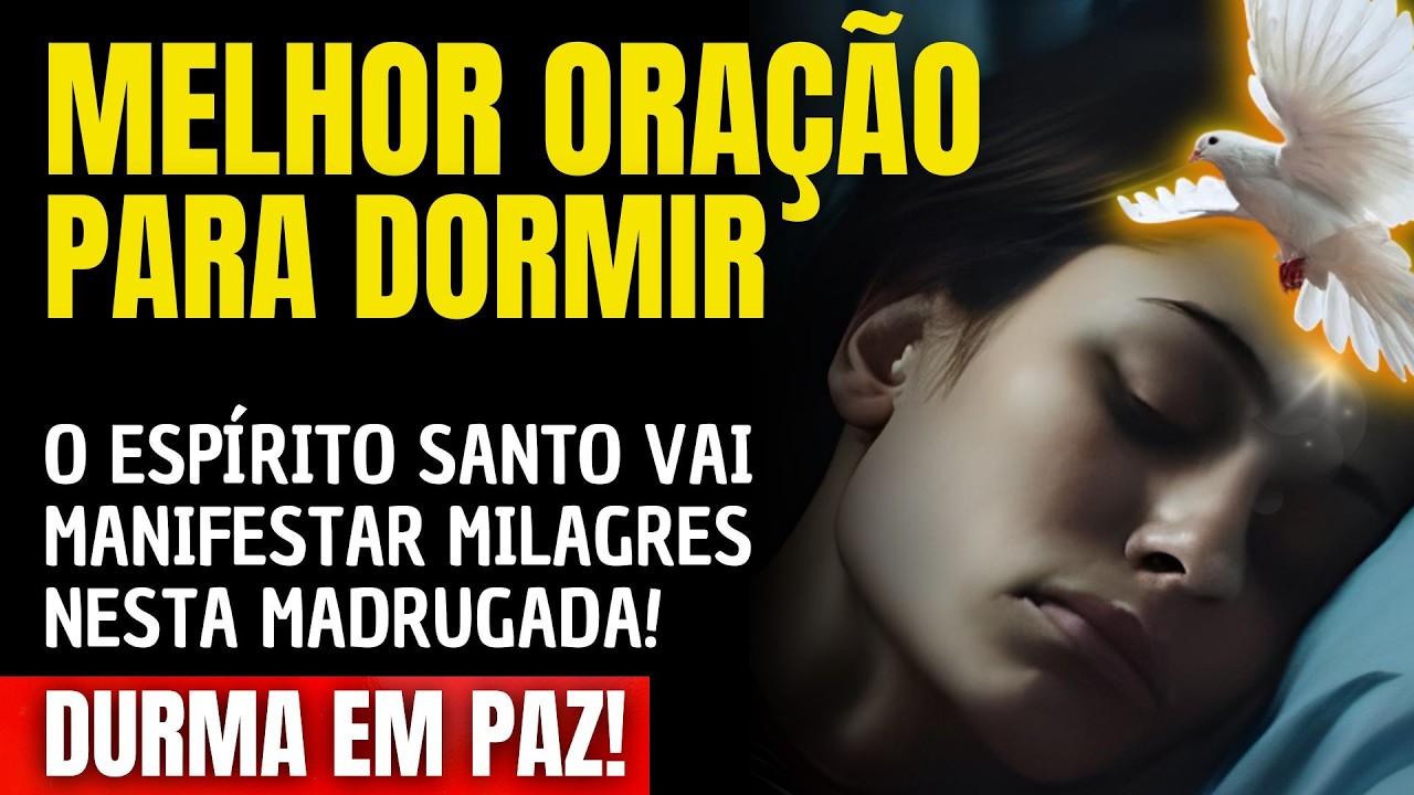 ADORMEÇA E VEJA O ESPÍRITO SANTO MANIFESTANDO MILAGRES NESTA MADRUGADA!