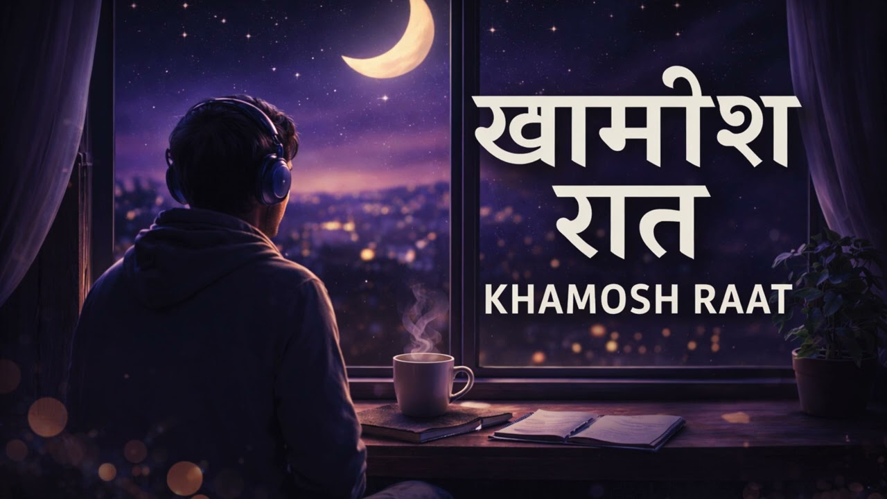 Khamosh Raat 🌙 | Lofi Beats for Late NightsKhamosh Raat ✨ | Peaceful Hindi LofiKhamosh Raat ☕ |