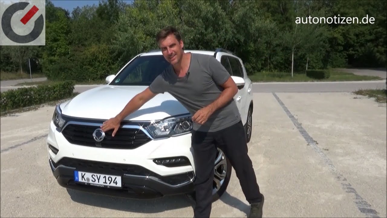 SsangYong Rexton 2018 E-XDI 133 kW / 181 PS Review, Test, Fahrbericht - AUTONOTIZEN