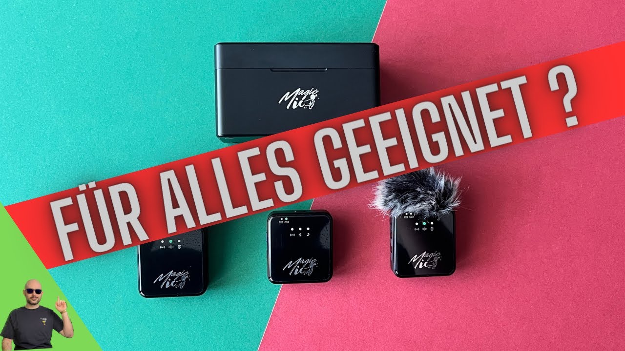 MagicMic 3. Generation: Das kabellose Mikrofon für jeden Content Creator / Influencer 2024