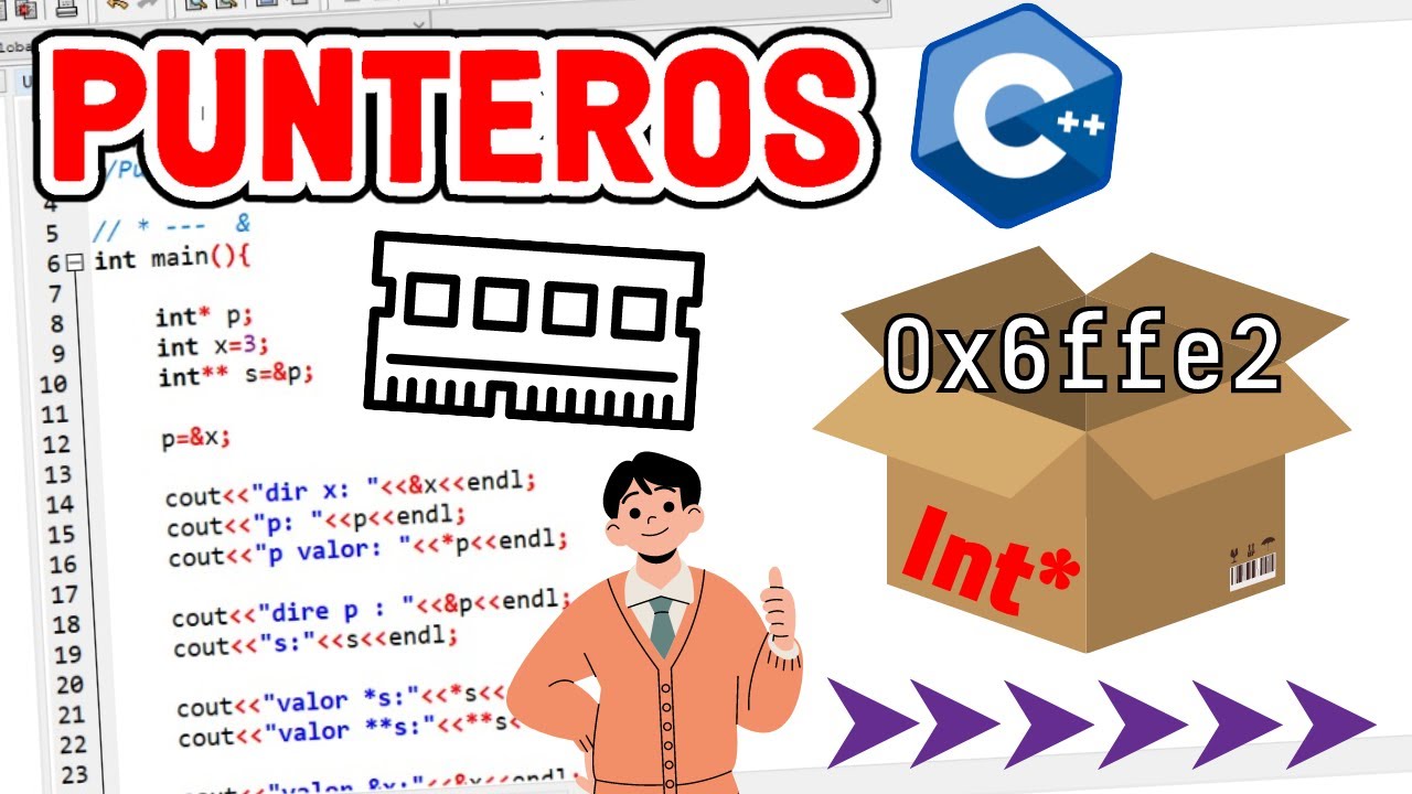 PUNTEROS ➤ Y DOBLE PUNTEROS ➤➤