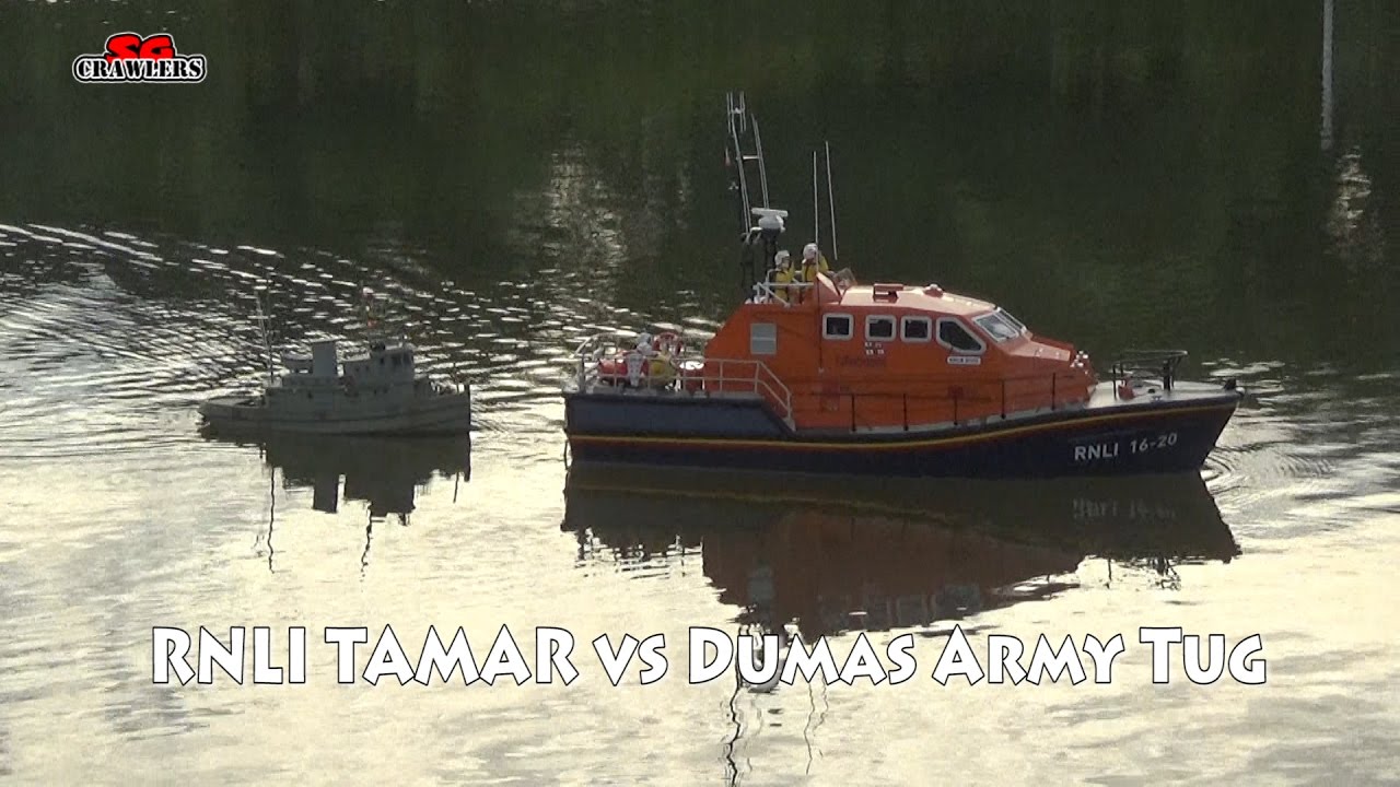 Dumas Army Tug VS 1:16 Model Slipway Tamar Class Lifeboat RC