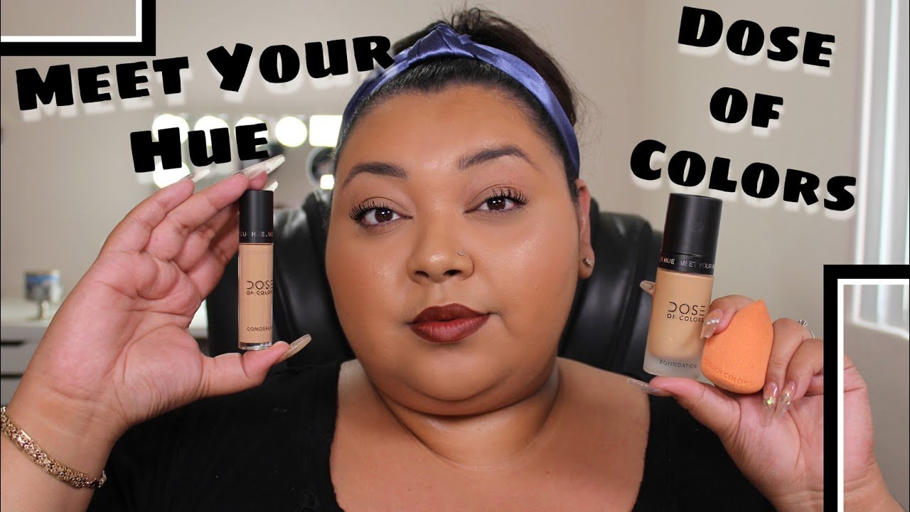 Meet Your Hue Foundation & Concealer First Impression