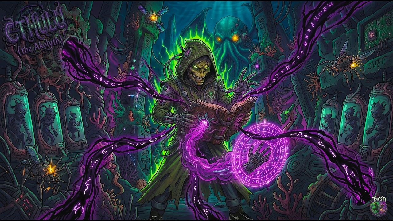 JäCiD - Cthulhu (The Akolyth)🧪🔥 | 160 BPM Tekno-Trance- Hybrid
